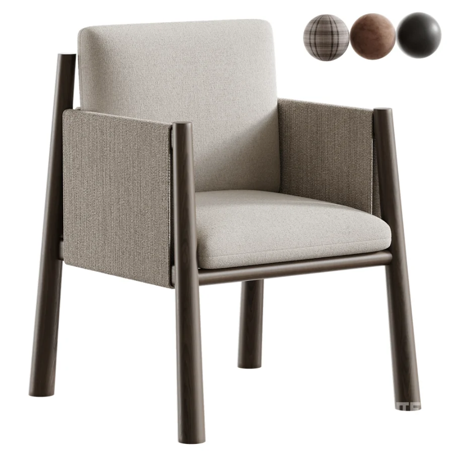 Safari Dining Armchair Image 1