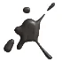 Wall Decor Liquid Chrome Splash - Thumbnail 1