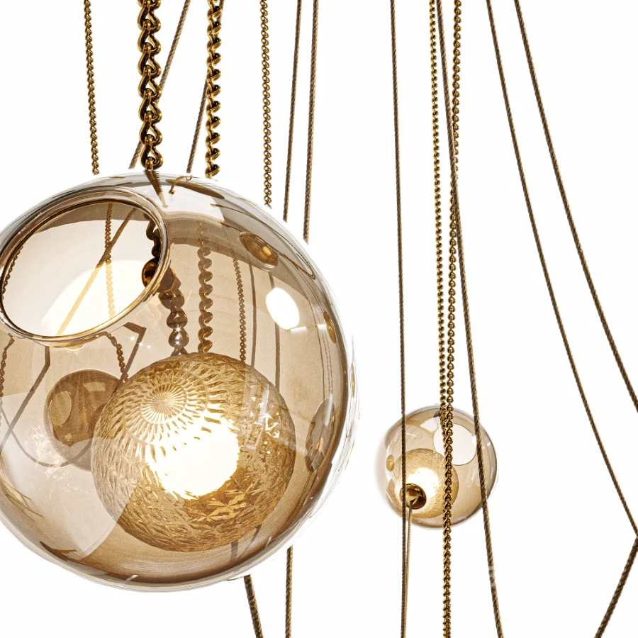 LAROSE GUYON ABYSSE 08 CHANDELIER Image 1