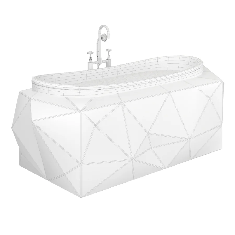 Diamond bathtub Image 2