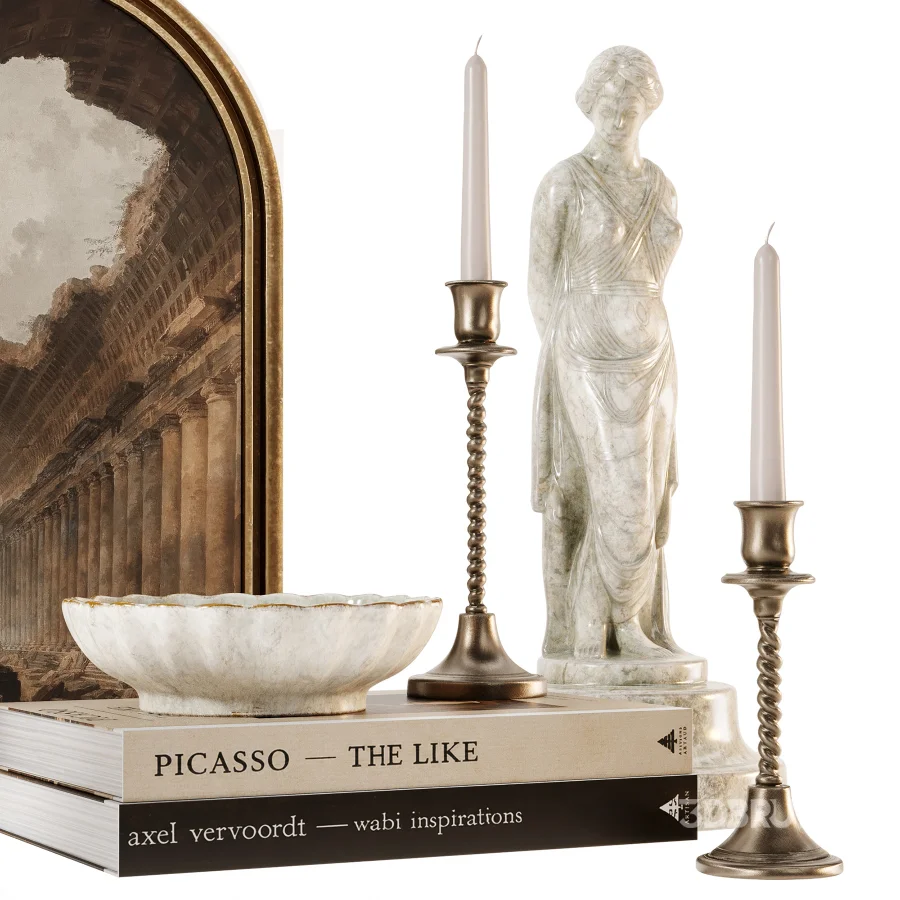 Classic Vintage Decor Set 0029 Image 2