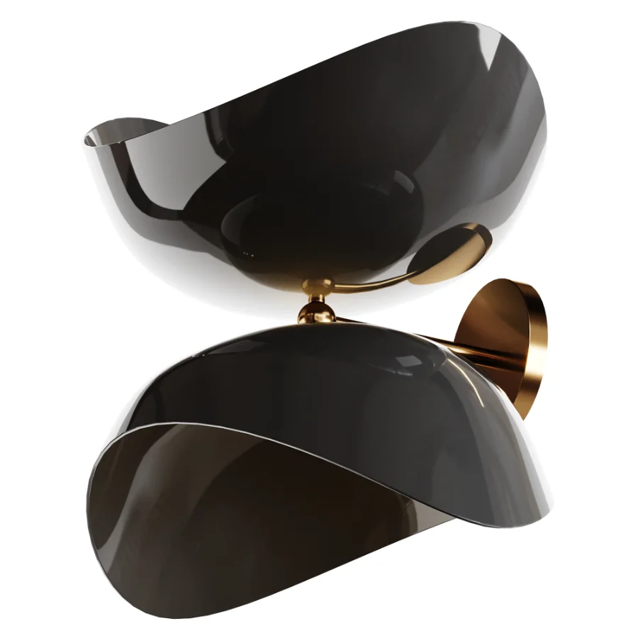 Elegant sculptural wall light Image 3