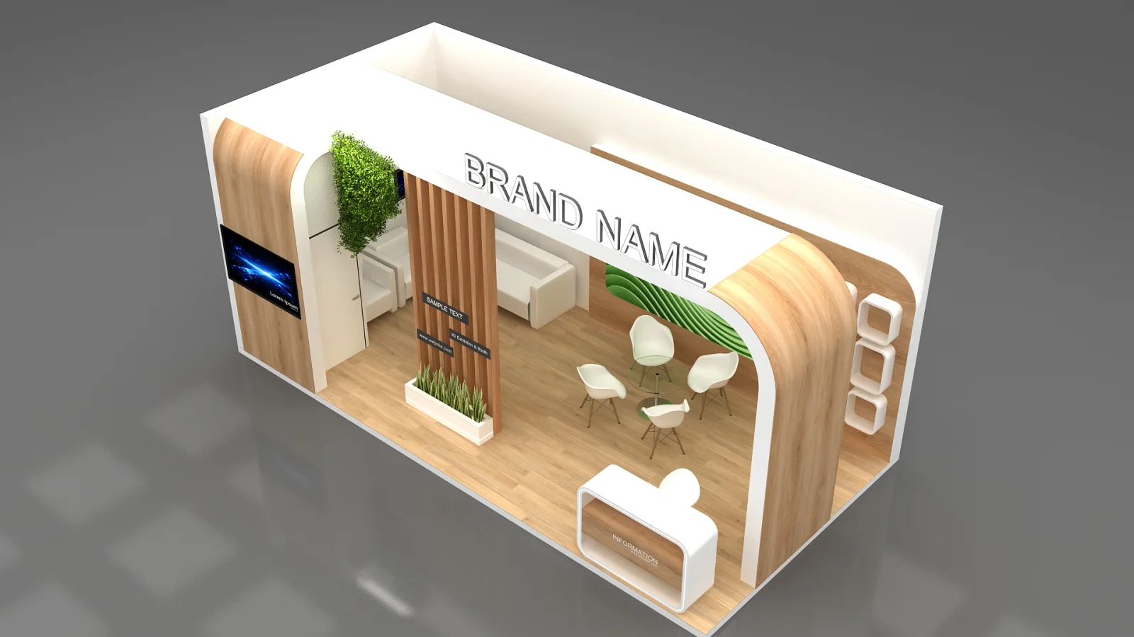 exhibition booth Image 1