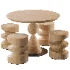 Circus Table & Tornado Stool | Riva1920 - Thumbnail 4