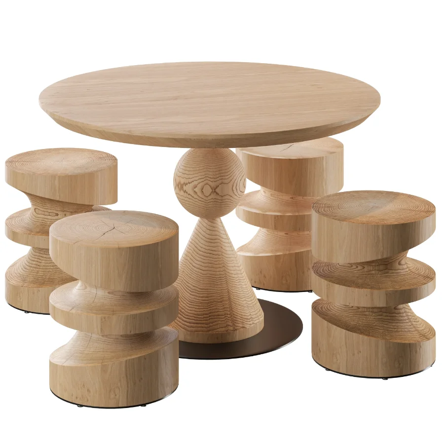 Circus Table & Tornado Stool | Riva1920 Image 4