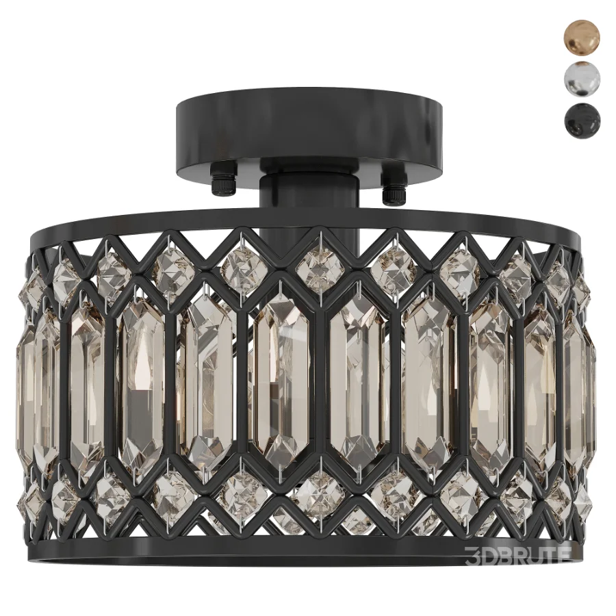 Luxury Crystal Mount Light Image 1
