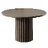 Modern Wooden Round Dining Table - Thumbnail 3