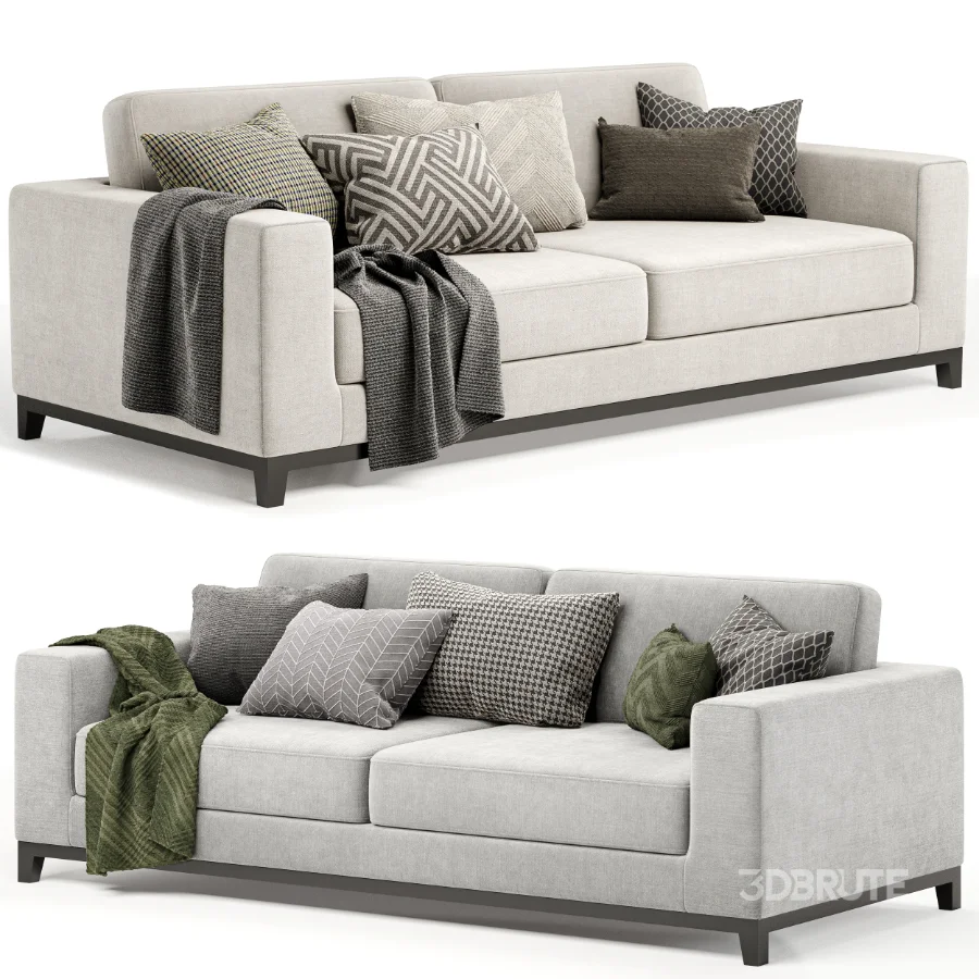 Frankfurt 3 seat sofa Image 1