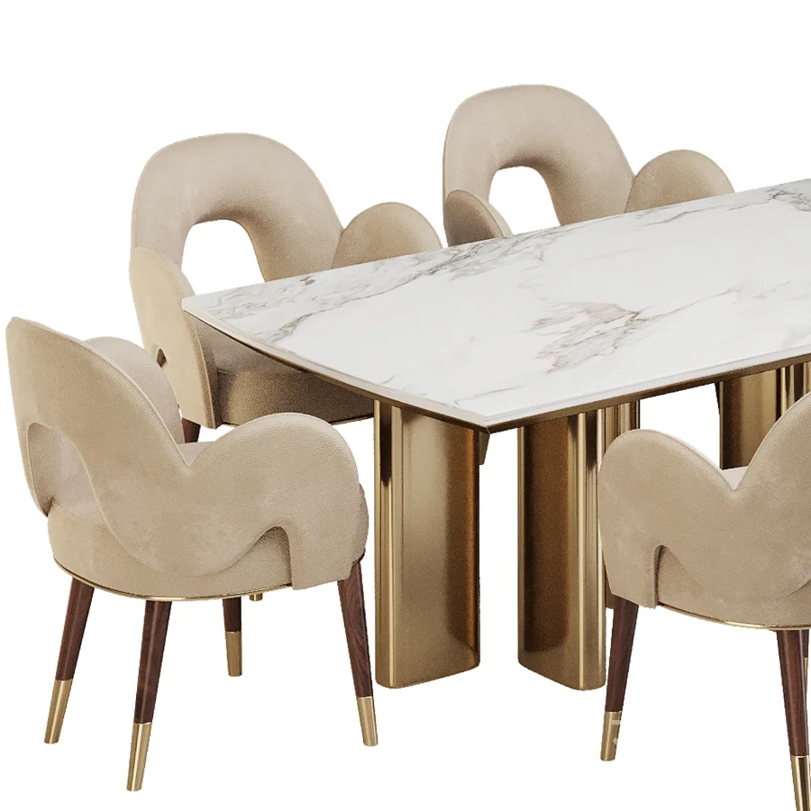 Dinning chair and table384 Image 6