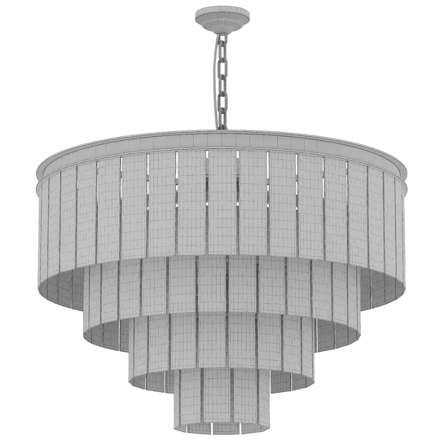 Afralia Marble Ceiling Chandelier Image 4