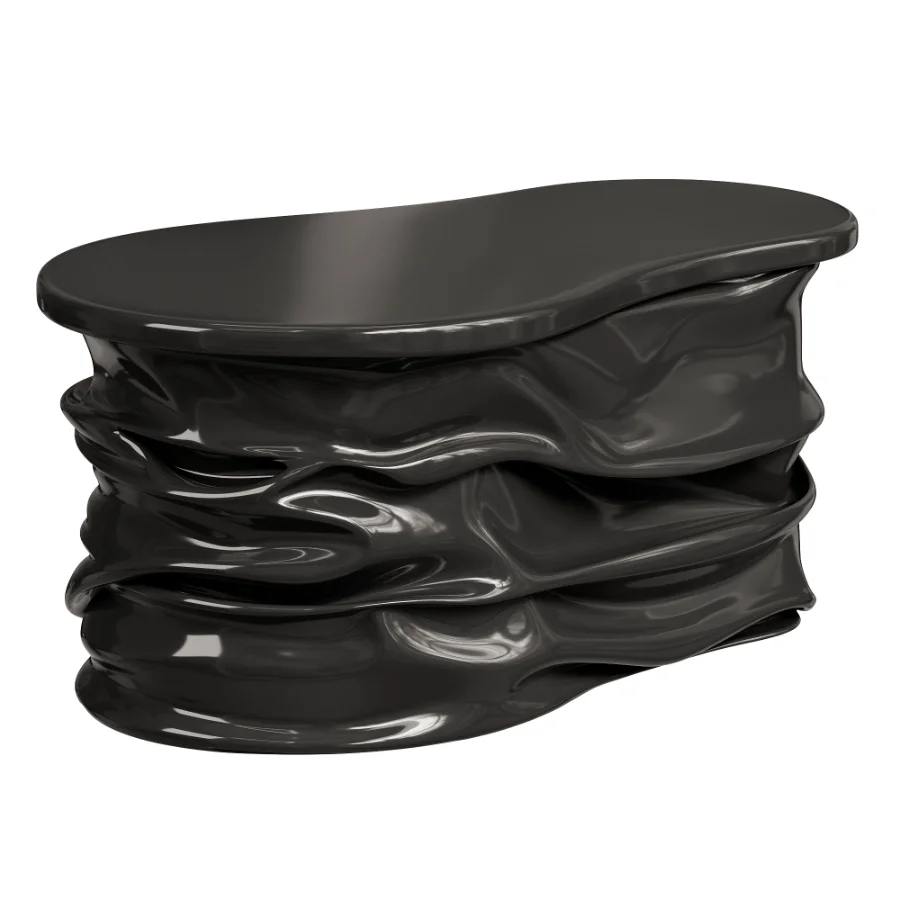 Dafne Pink Resin Coffee Table Image 1