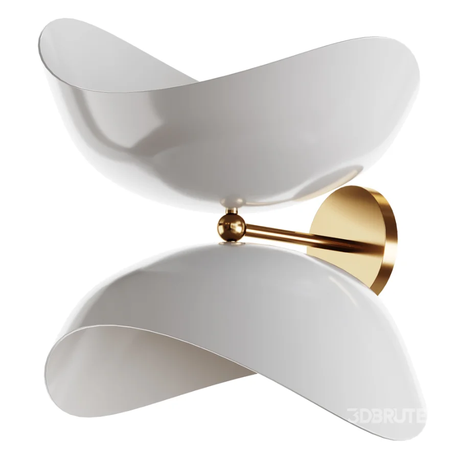 Elegant sculptural wall light Image 2