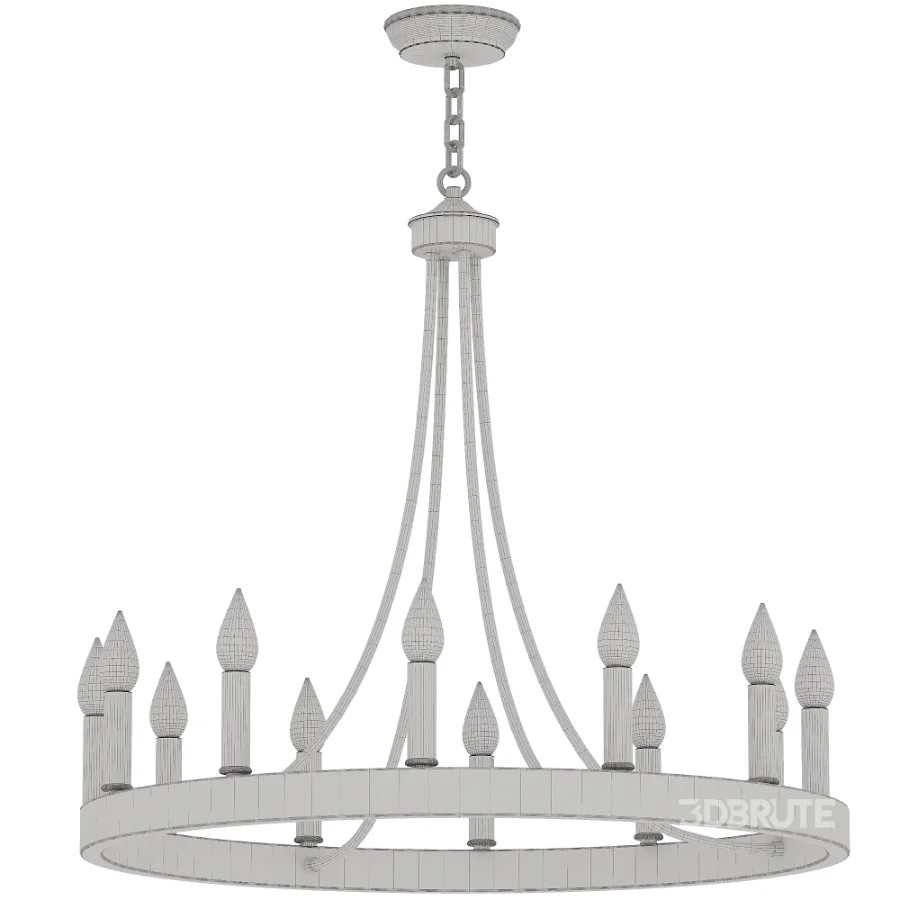 Hendon Wagon Chandelier Image 4