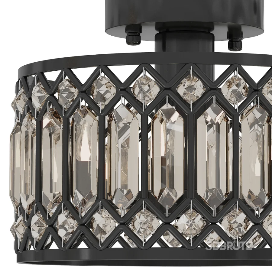 Luxury Crystal Mount Light Image 4
