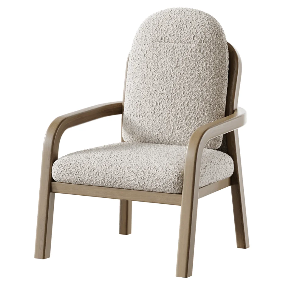 Lena High Club Armchair Image 2