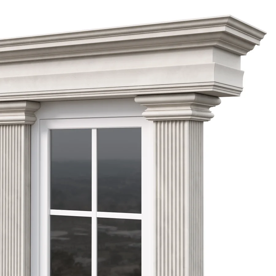 Architectural Classic Window 3D Model 18 Image 6