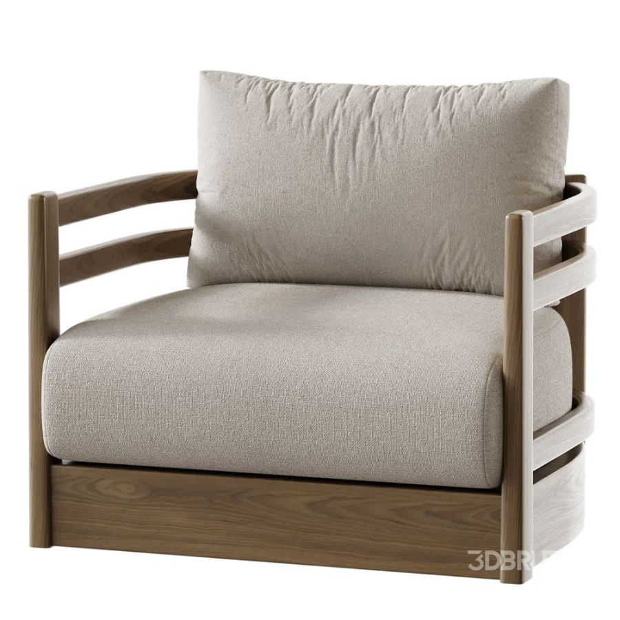 Safari Swivel Club Armchair Image 2