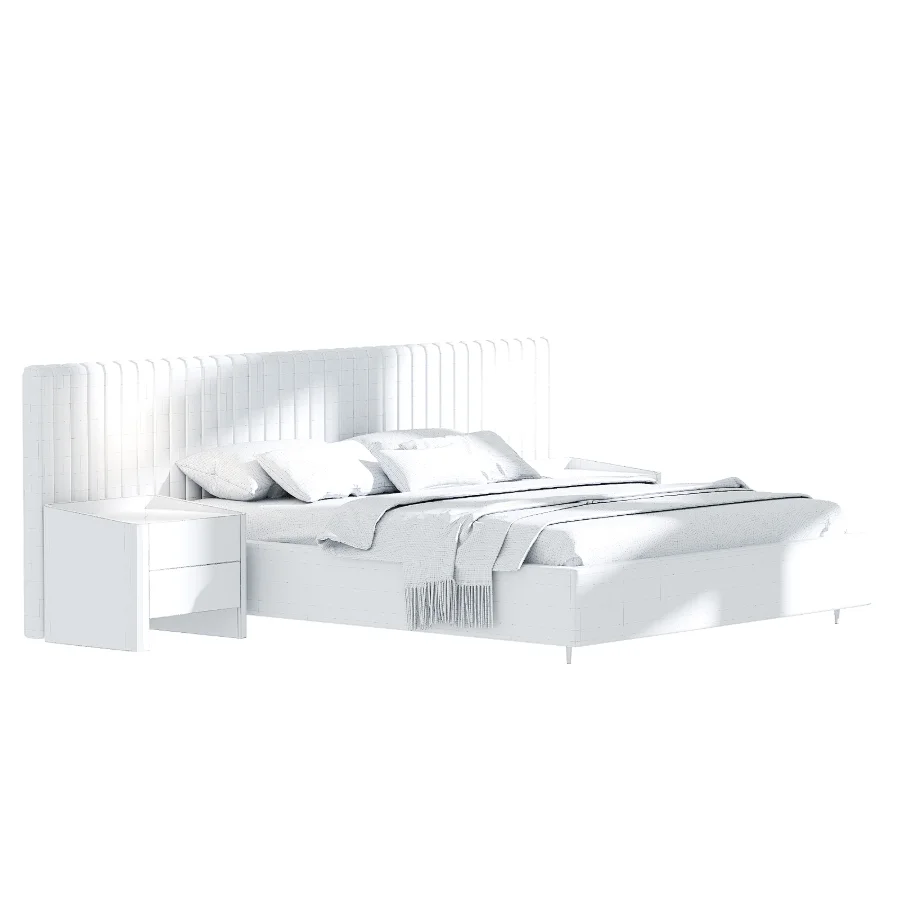 Modern Bed 02 Image 1