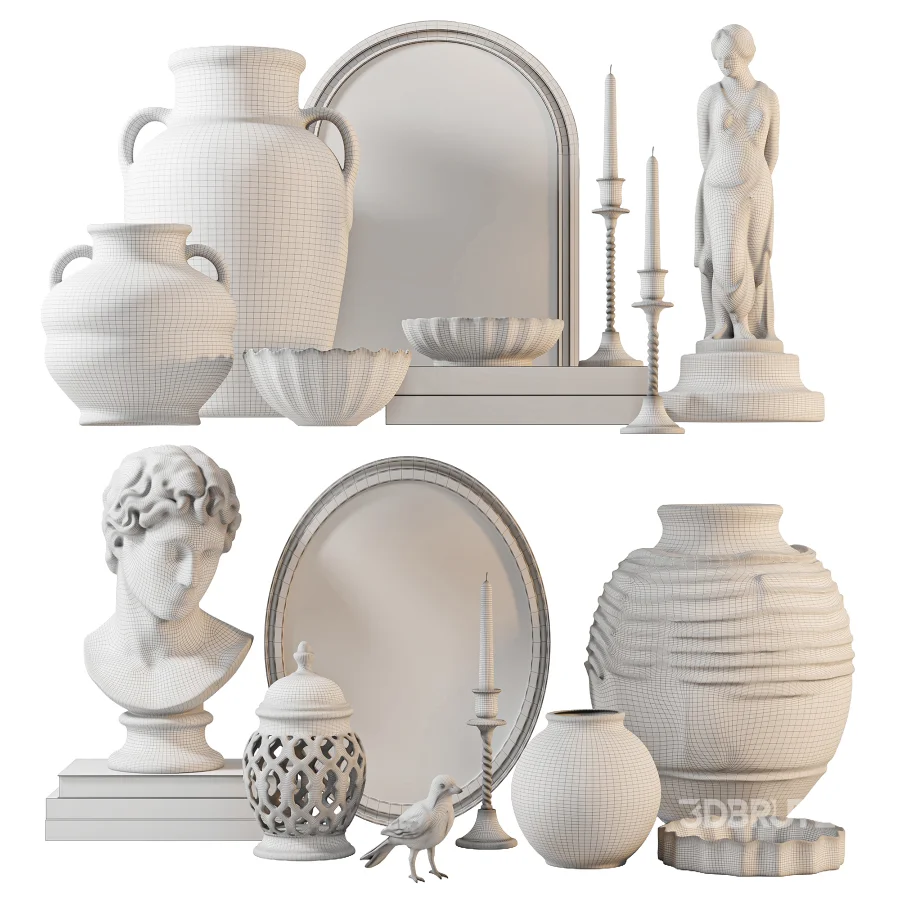 Classic Vintage Decor Set 0029 Image 4