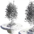 Bench with Plants – Urban Furniture 06 - Thumbnail 4