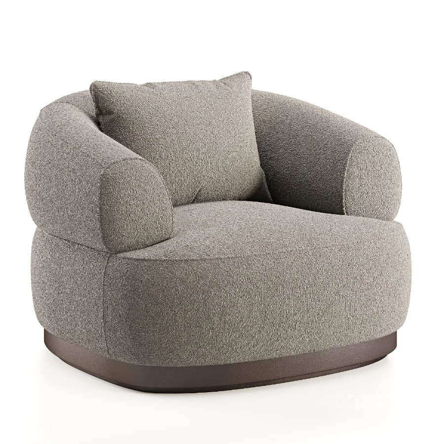 Amalfi Swivel Lounge Chair-Harbour Image 2