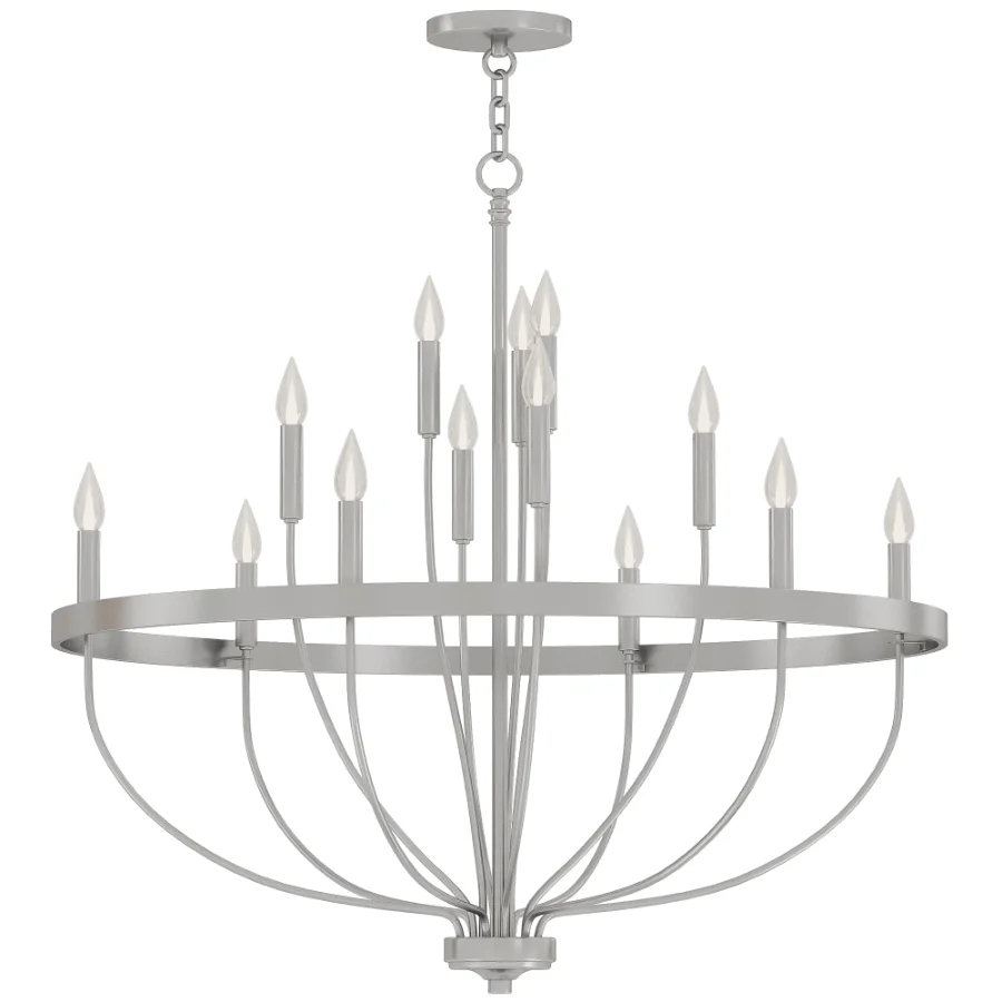 Graceful Curve Chandelier Image 3