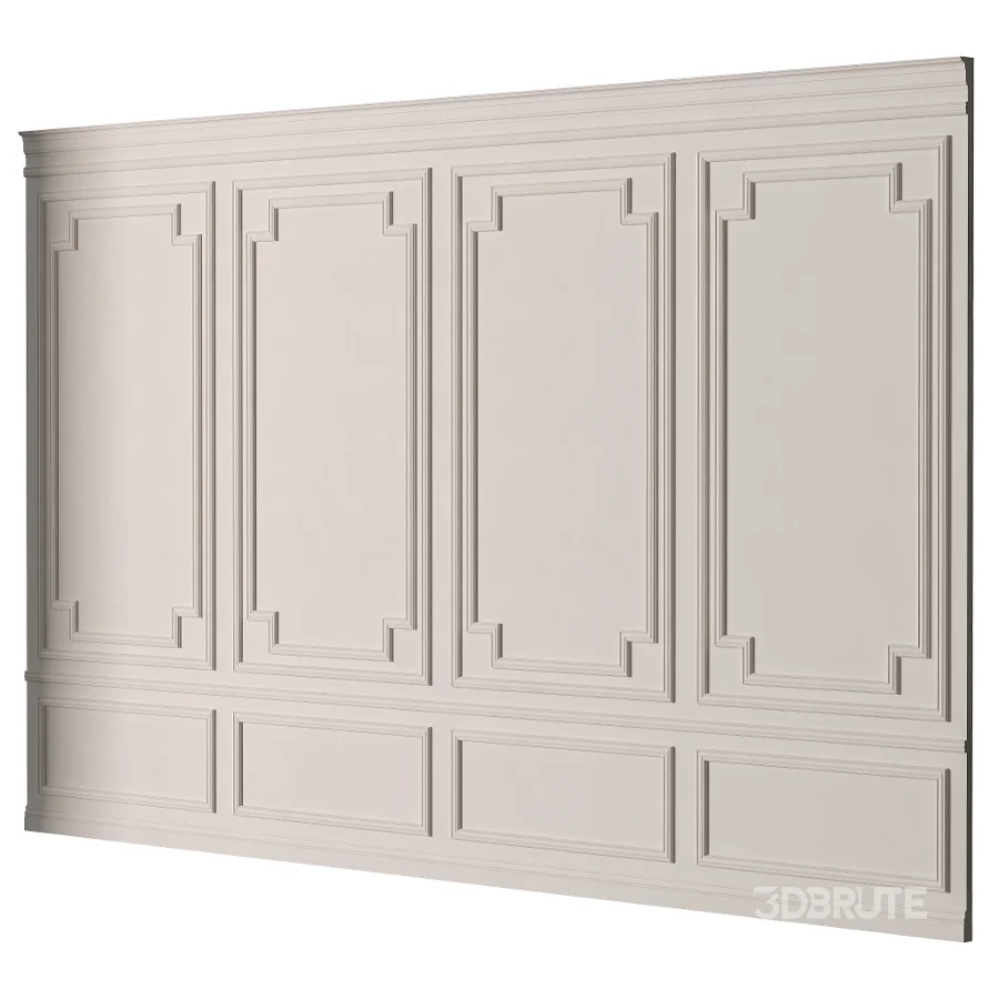Classic 3D Wall Panel Elegant Design for Interior Decor 16 Image 5