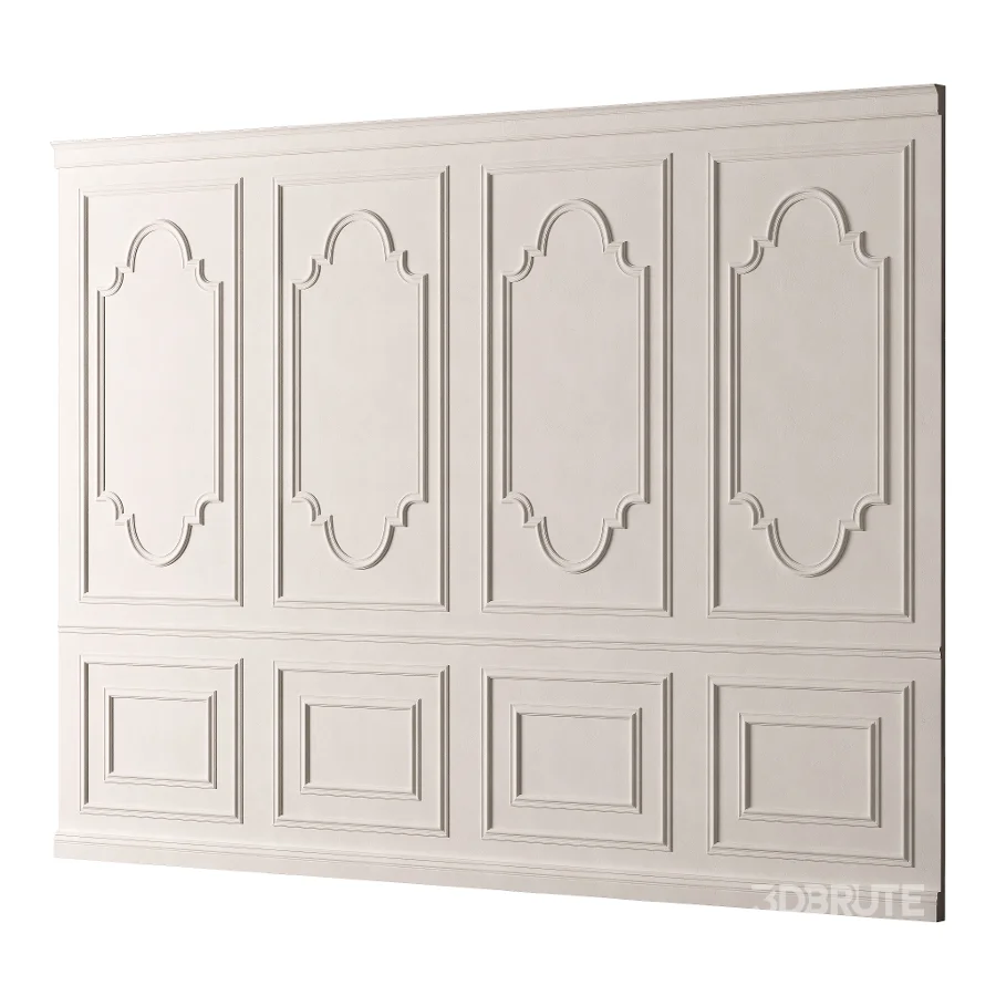 Classic 3D Wall Panel Elegant Design for Interior Decor 17 Image 2