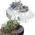 Bench with Plants – Urban Furniture 04 - Thumbnail 2