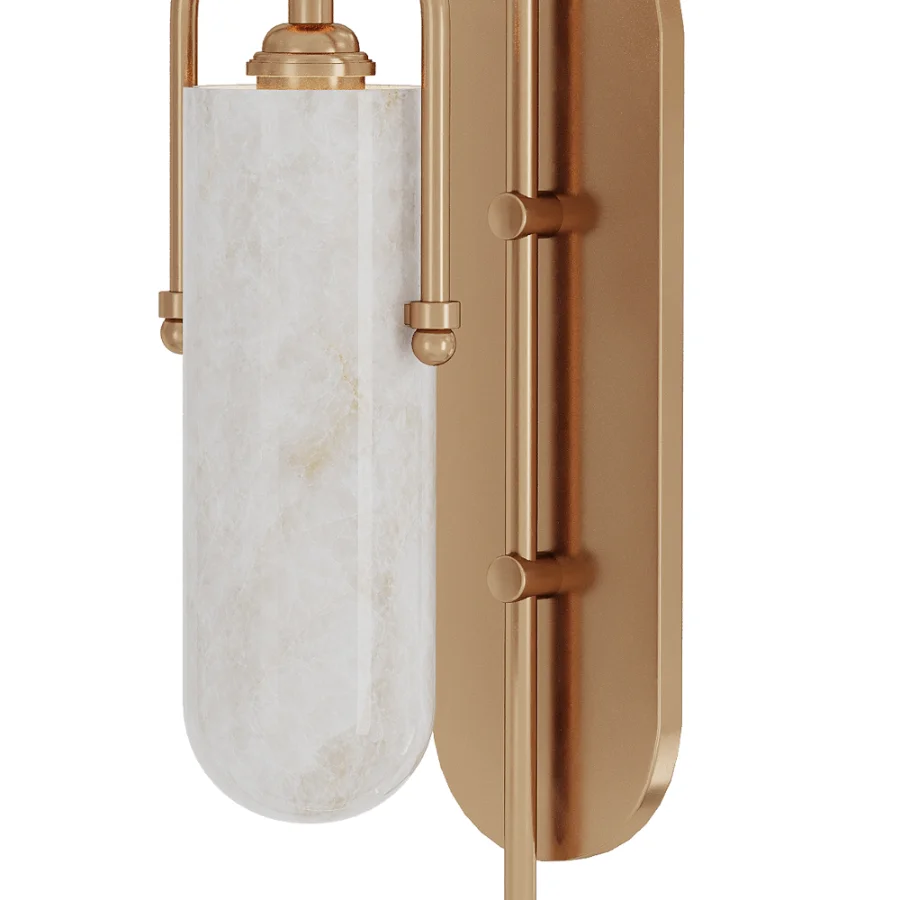 Rivington Alabaster Wall Sconce Image 6