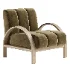 Boucle Ash Wood Accent Chair - Thumbnail 2