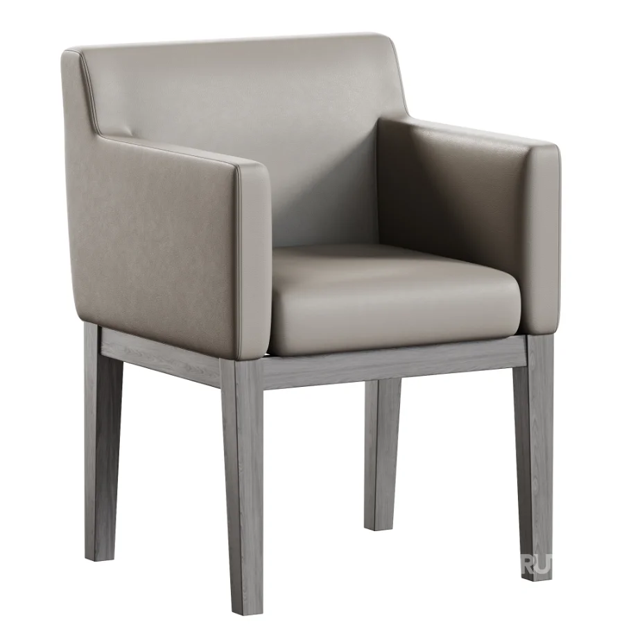 Morgan Track Arm Fabric Dining Armchair Image 2