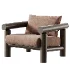 Oxford Wood Armchair - Thumbnail 3