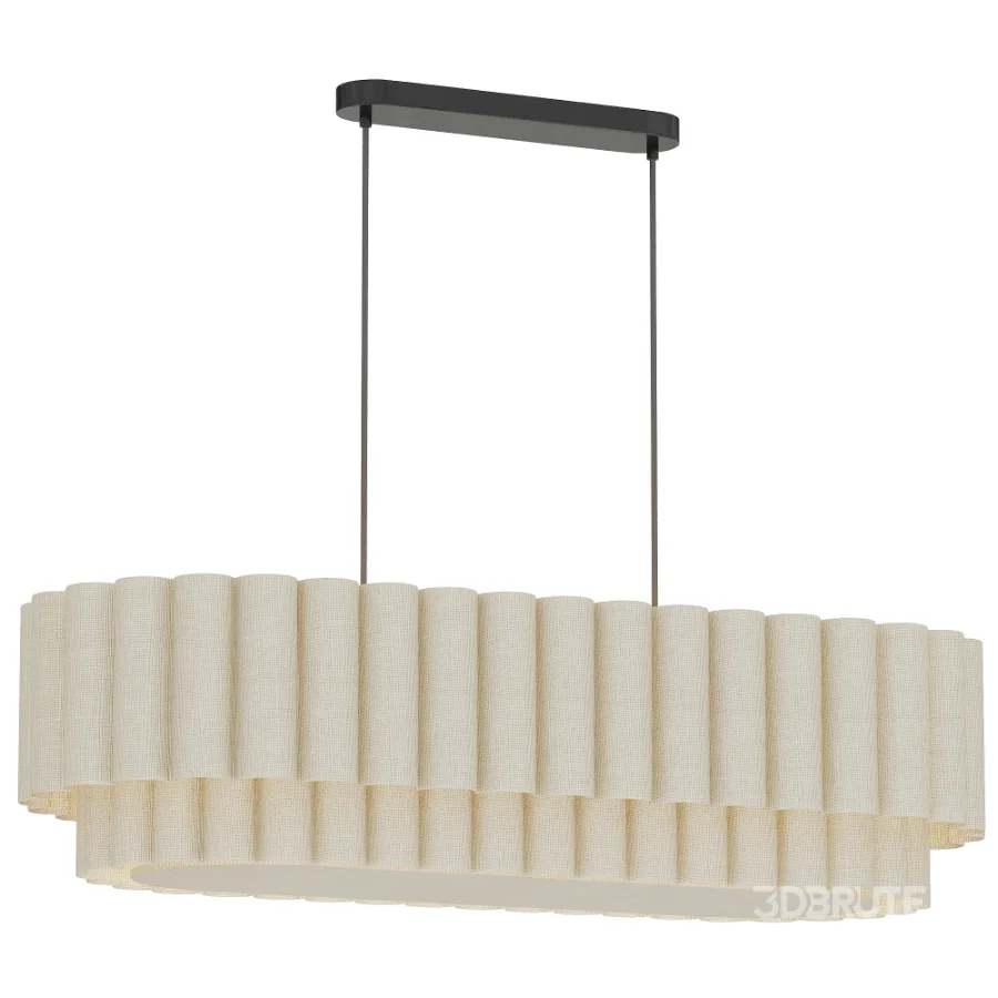 Folia linen pendant Image 1