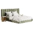 Modern Colline Upholstered King Bed - Thumbnail 1