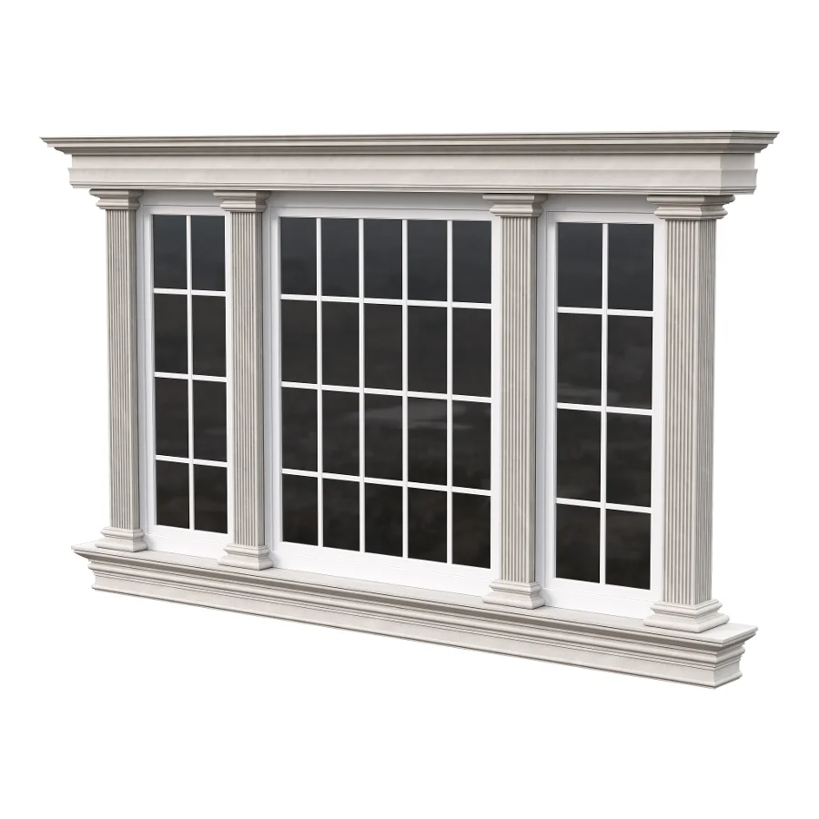 Architectural Classic Window 3D Model 18 Image 3