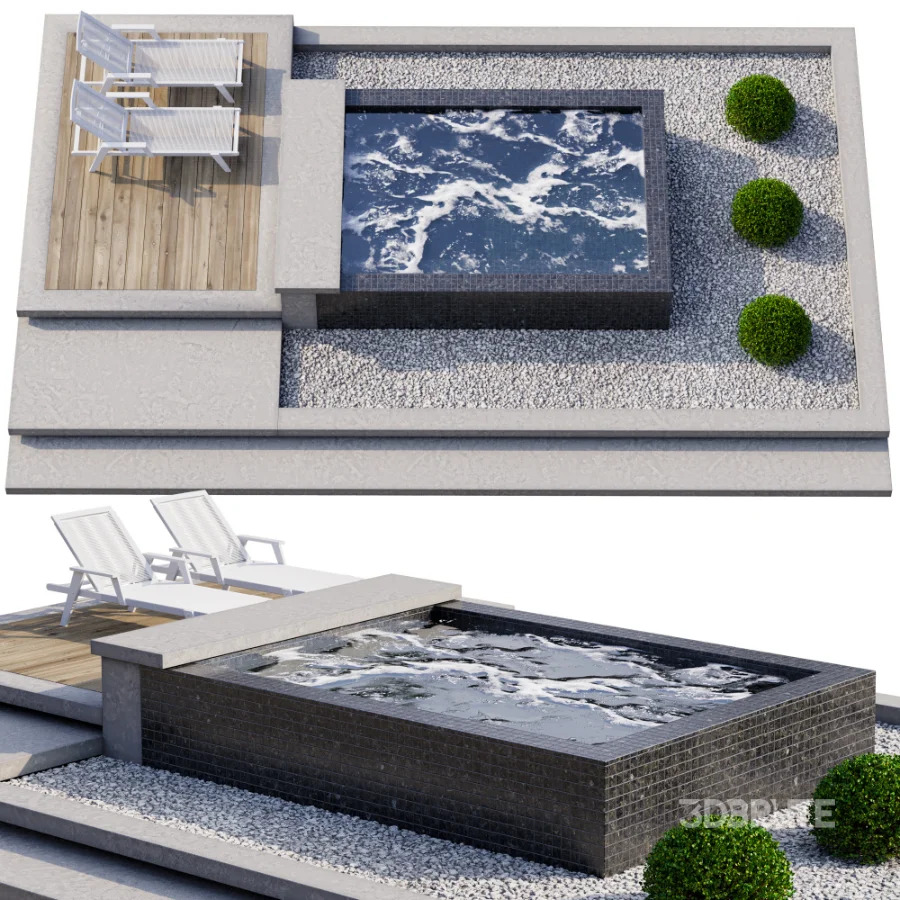 Backyard and Landscape with Pool 11 Image 1