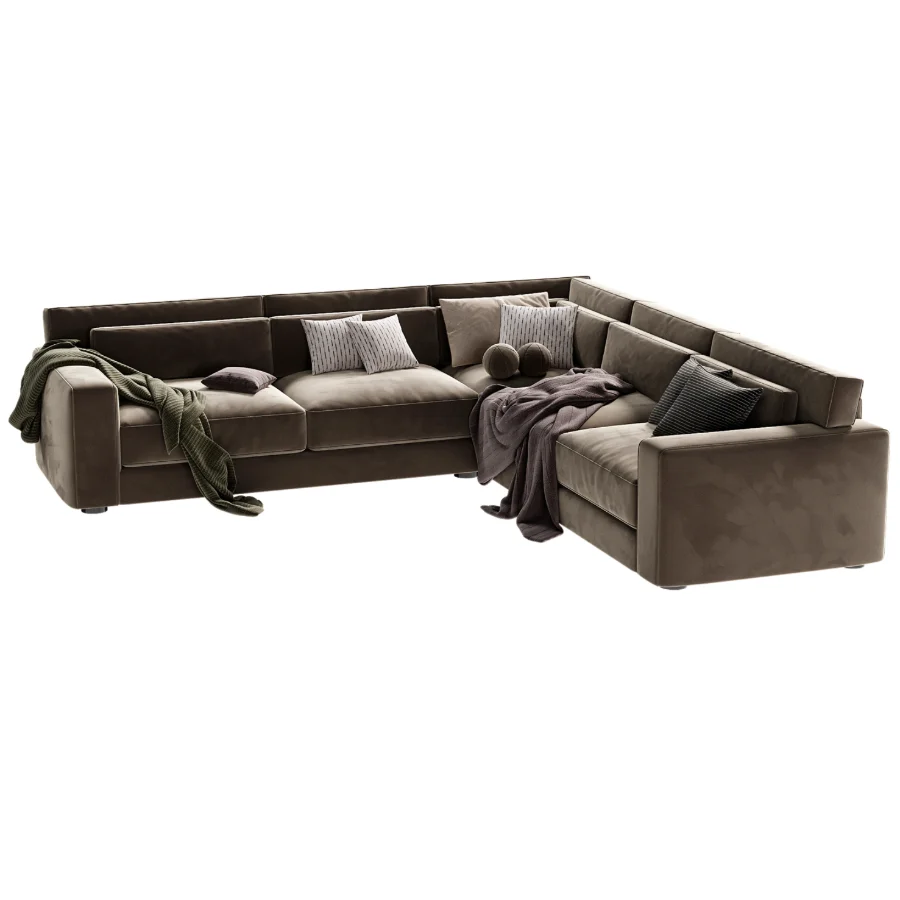 Retreat 3 Piece L Shaped Sectional Sofa Image 6