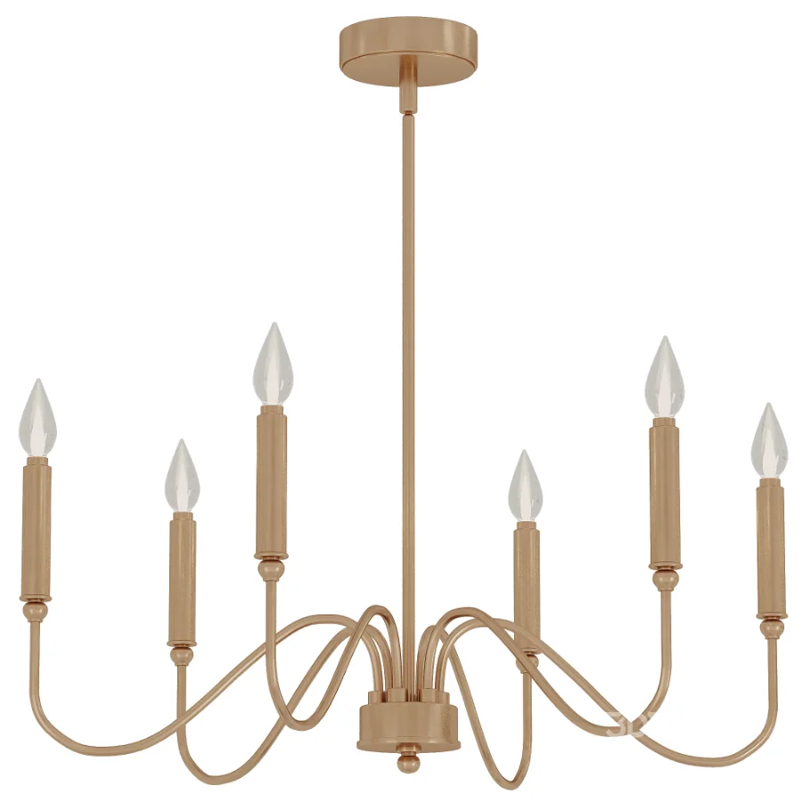 Tracen Dimmable Traditional Chandelier Image 2