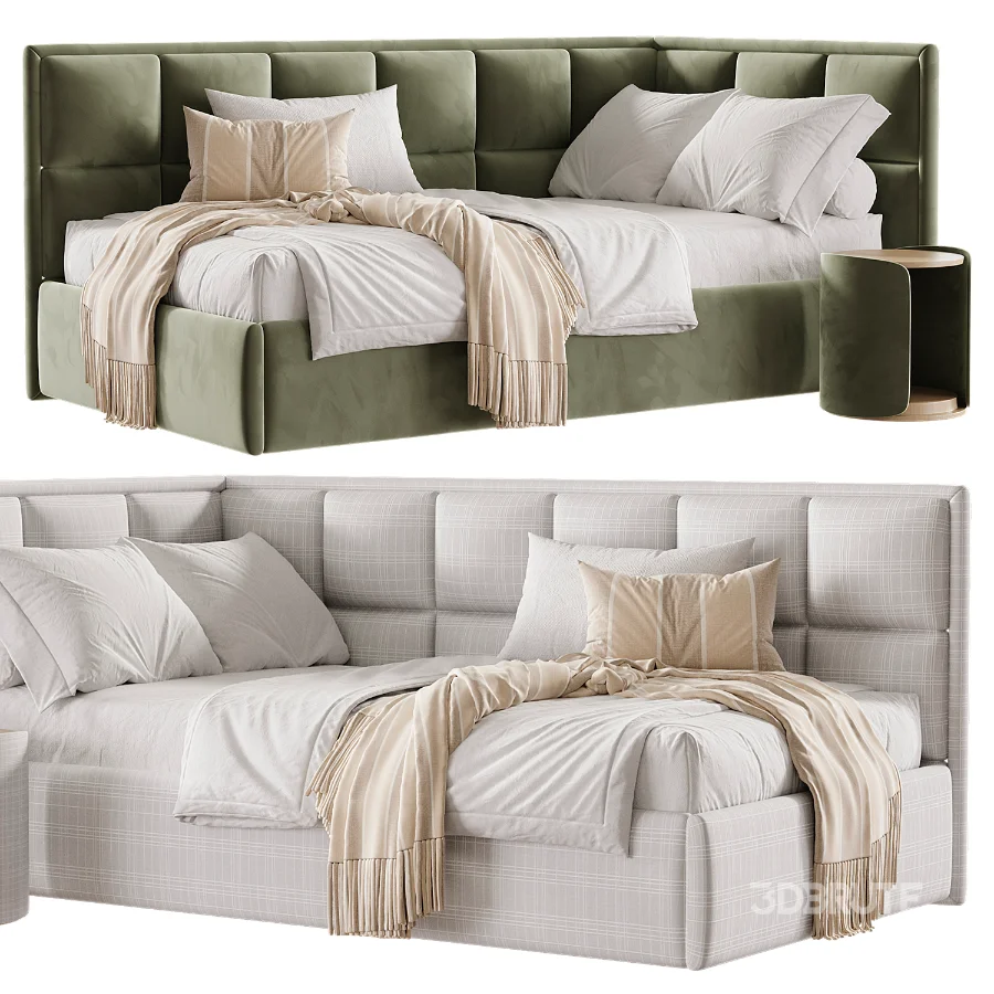 Childrens upholstered bed Image 6