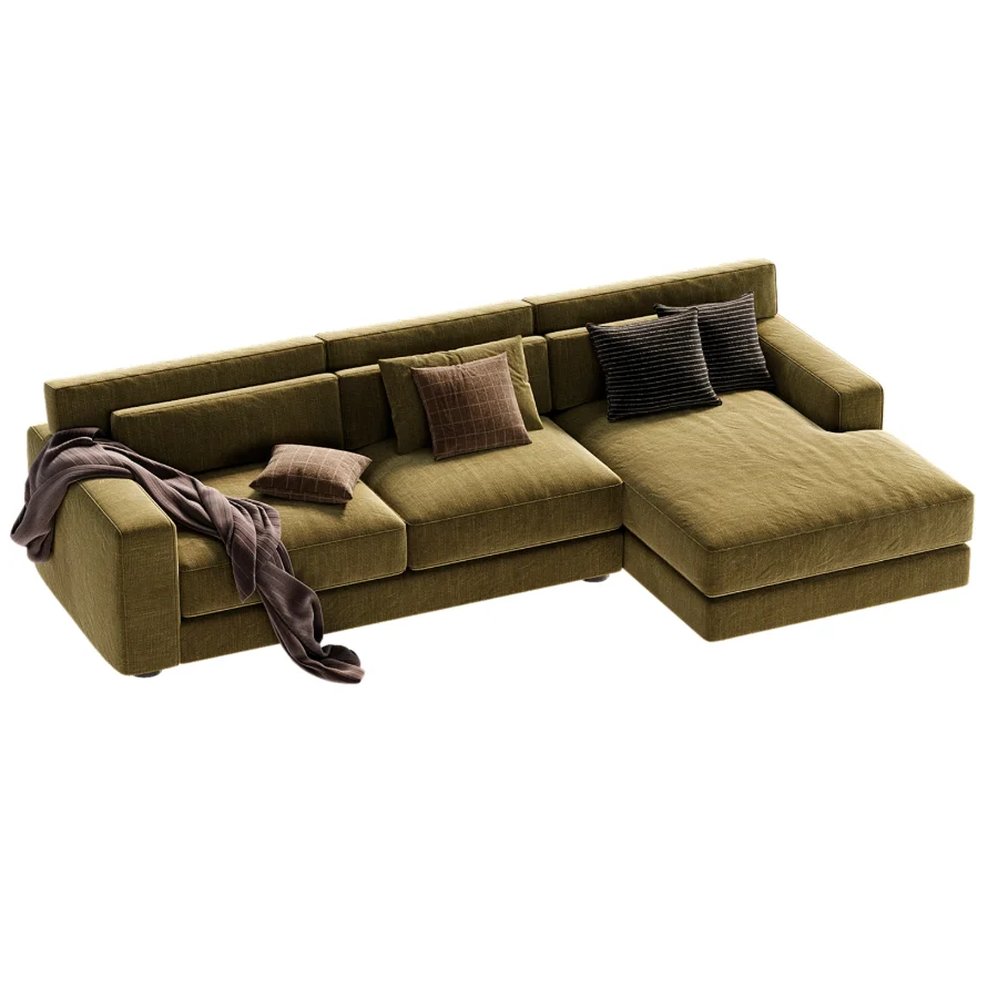 Retreat 2 Piece Sectional Sofa with Chaise Lounge Image 1