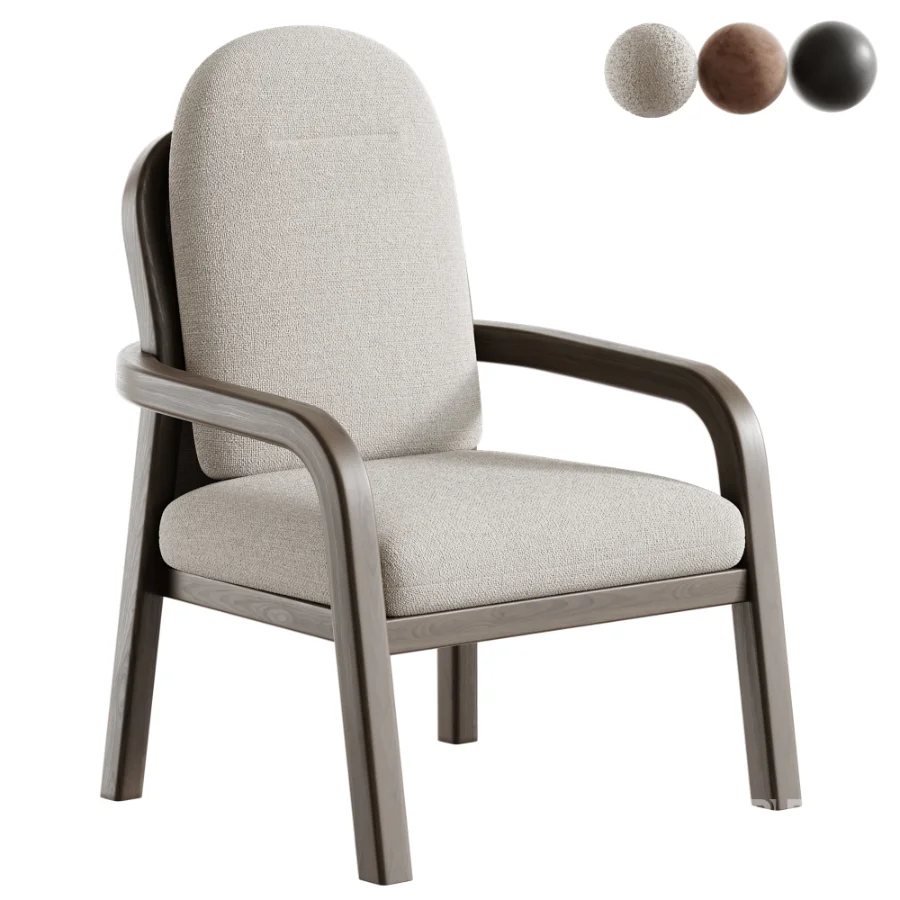 Lena High Club Armchair Image 1