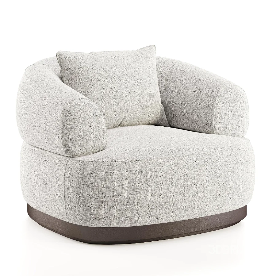 Amalfi Swivel Lounge Chair-Harbour Image 3