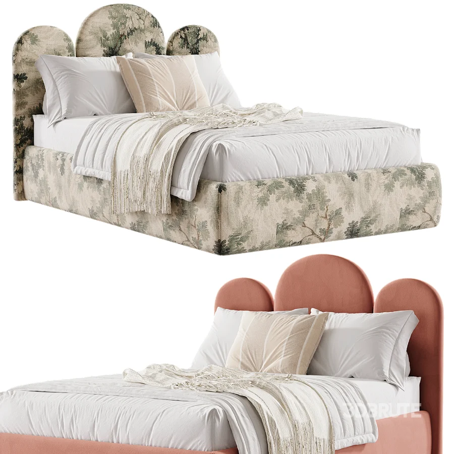 Upholstered Cloud Bed Image 3