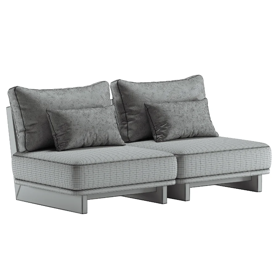 Daphne Outdoor Loveseat Image 6