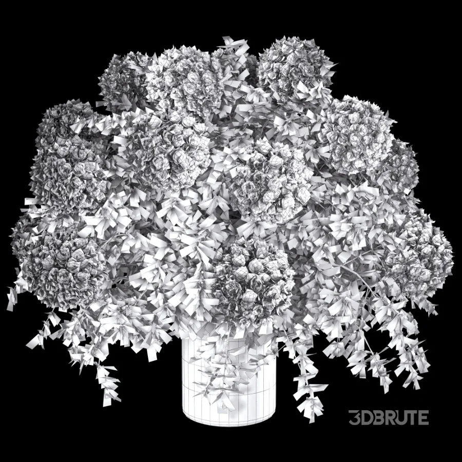 Bouquet of Flowers with Hydrangea 054 Image 6