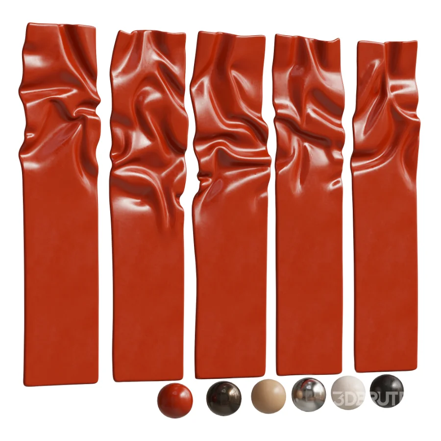 Modern Abstract Liquid Metal Wall Art 40 Image 2