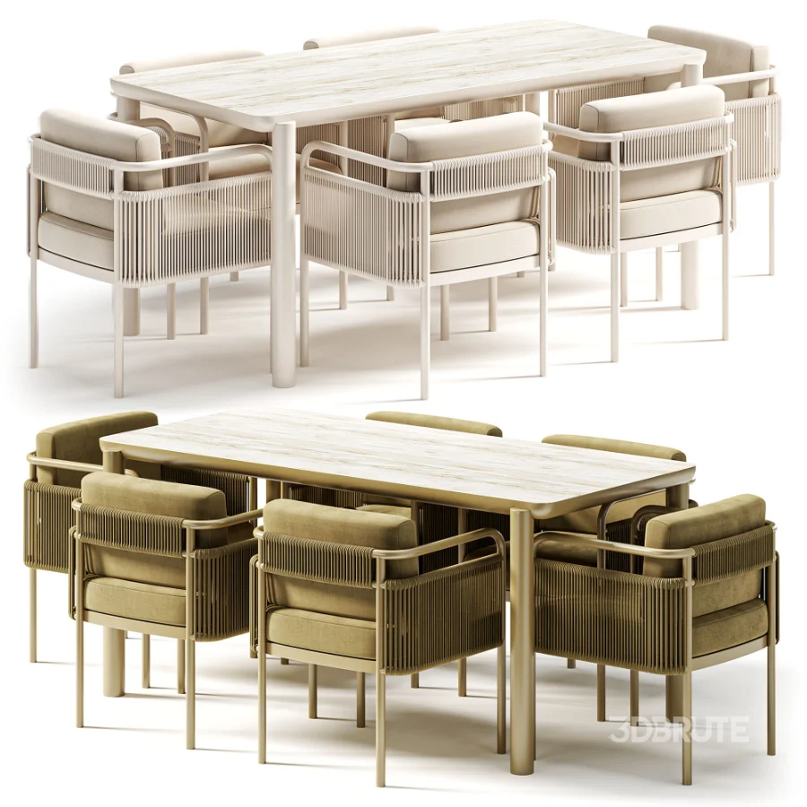 Garden Furniture Part Table Chairs Image 1