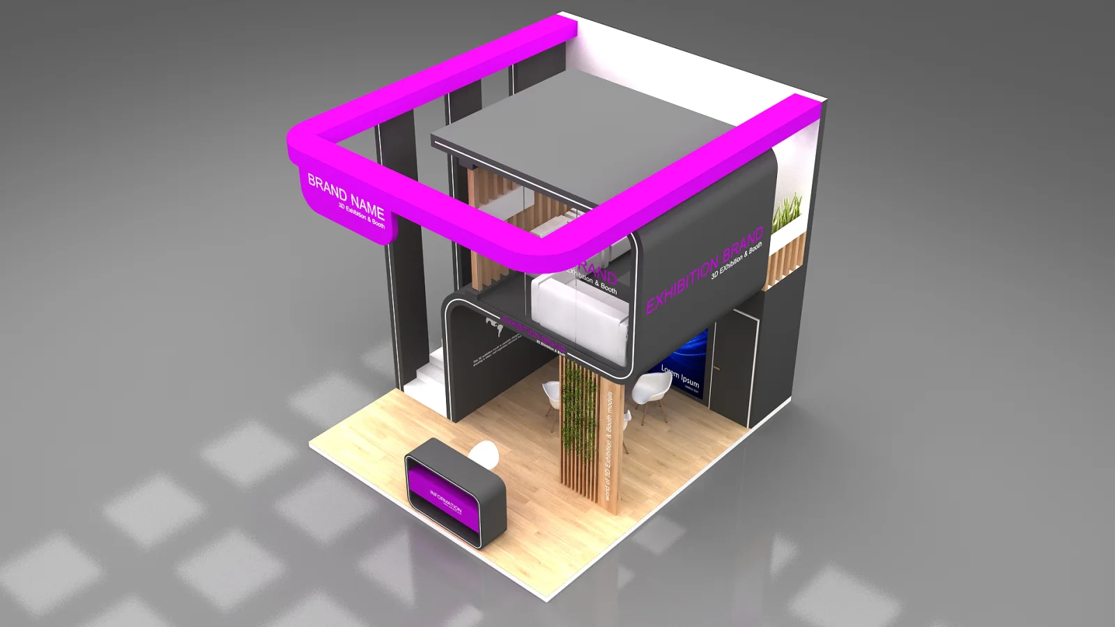 exhibition booth Image 1