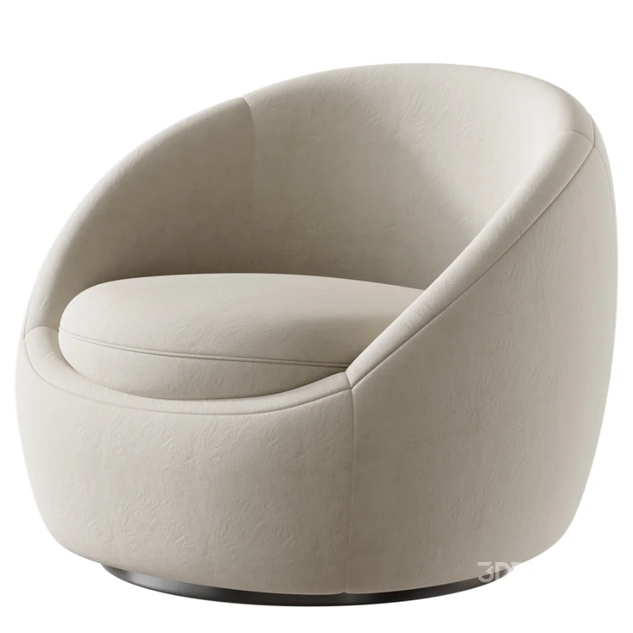 Cozy Swivel Chair Image 3